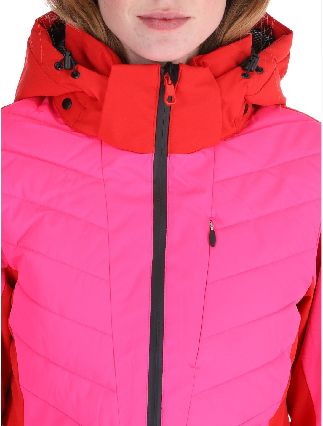 Icepeak, Eleele chaqueta de esquí mujeres Raspberry rojo 