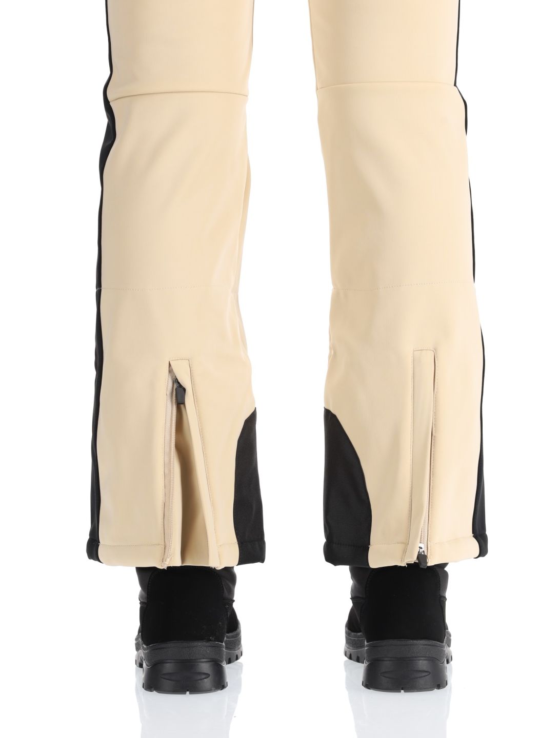 Icepeak, Ellsworth pantalones de esquí softshell mujeres Beige beige 