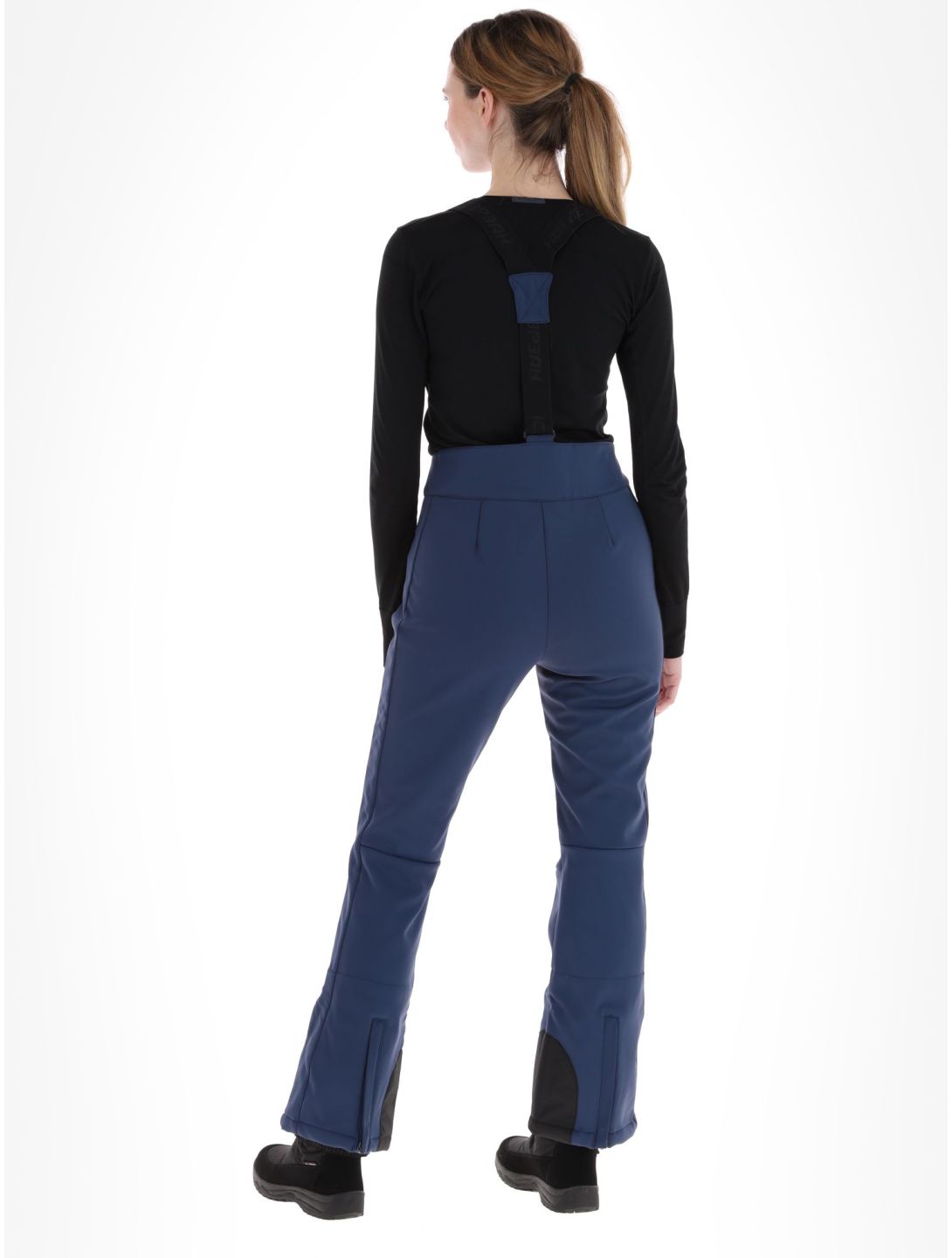 Icepeak, Ellsworth pantalones de esquí softshell mujeres Dark Blue azul 