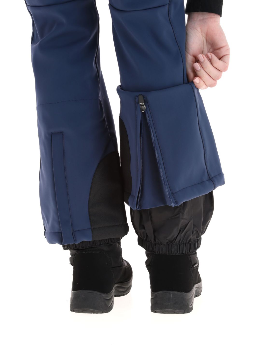 Icepeak, Ellsworth pantalones de esquí softshell mujeres Dark Blue azul 