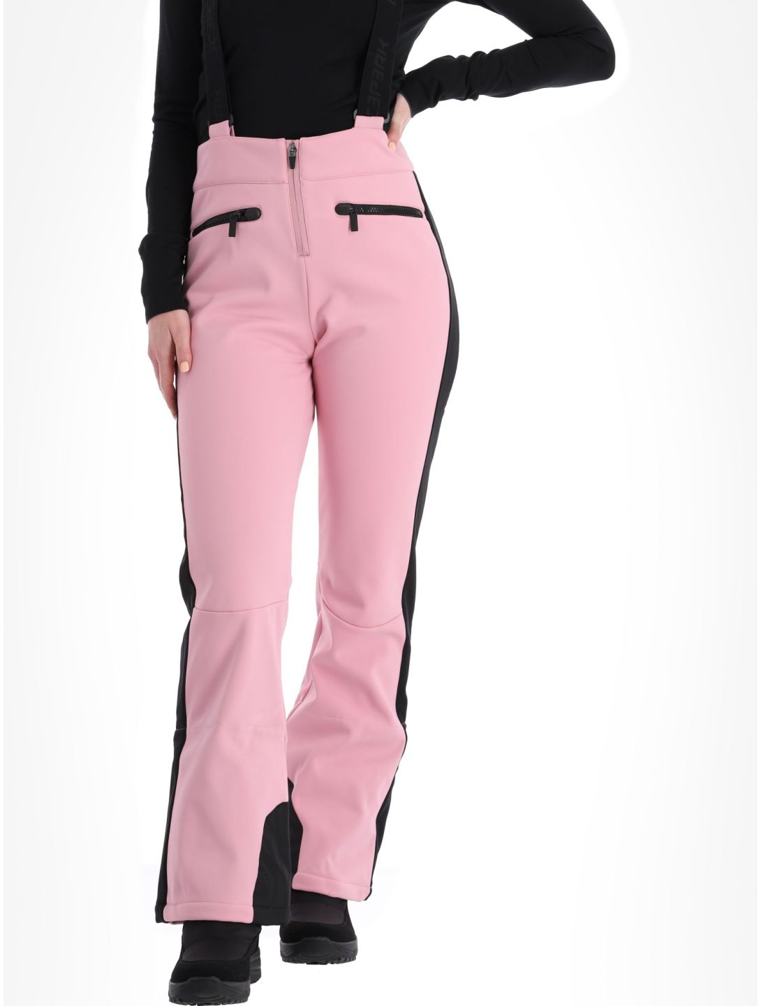 Icepeak, Ellsworth pantalones de esquí softshell mujeres Lavender rosa 