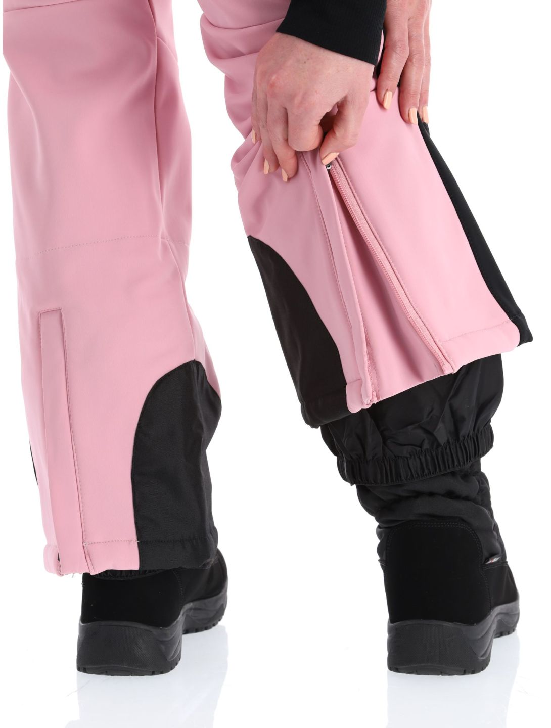 Icepeak, Ellsworth pantalones de esquí softshell mujeres Lavender rosa 