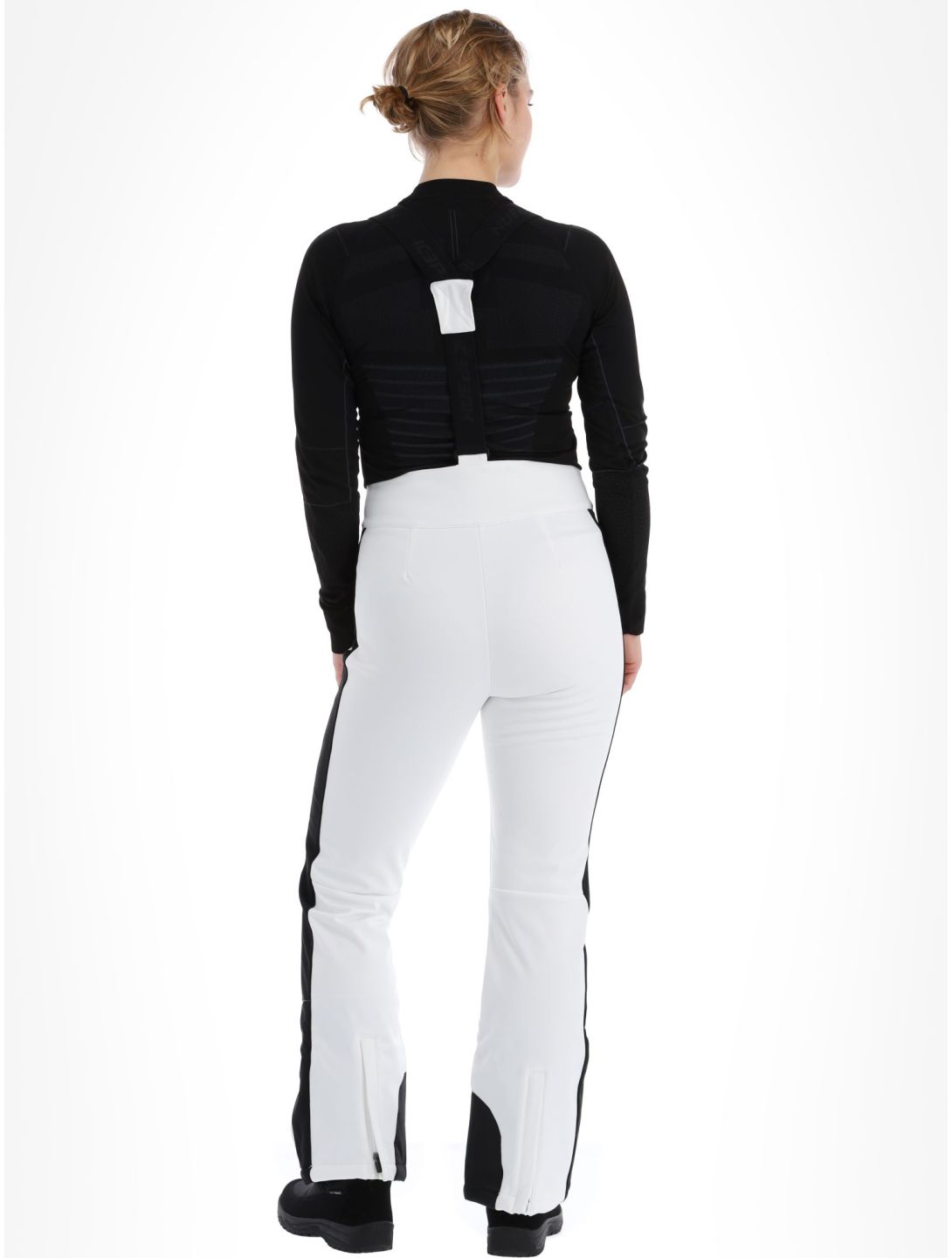 Icepeak, Ellsworth pantalones de esquí softshell mujeres Optic White blanco 