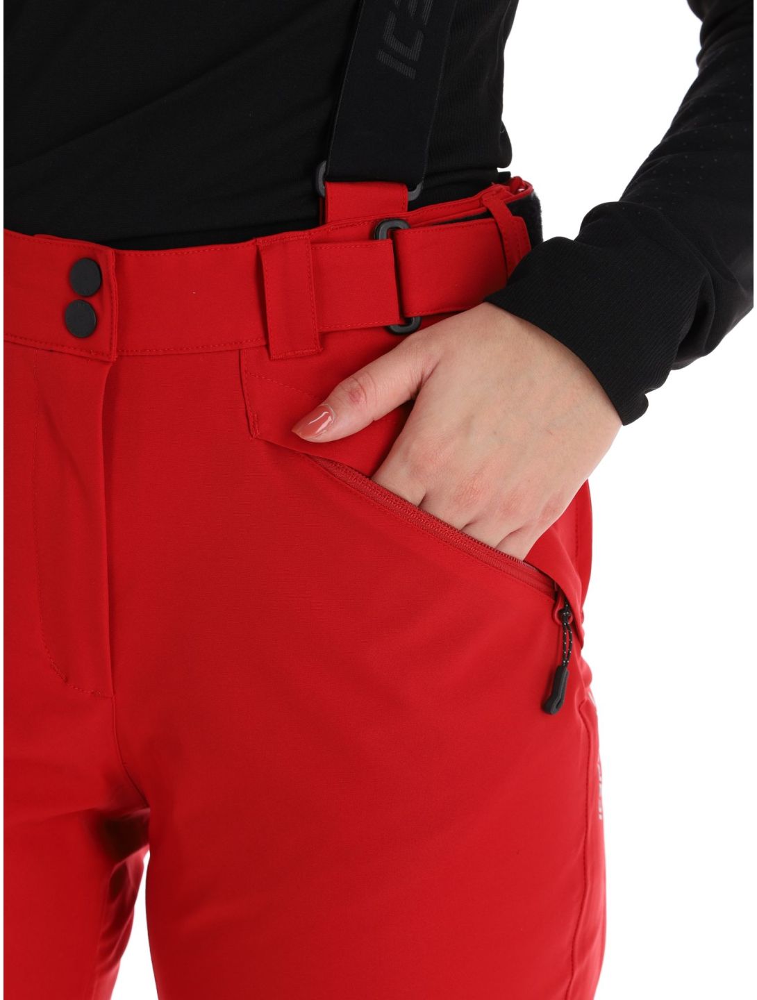 Icepeak, Elmshorn pantalones de esquí mujeres Burgundy borgoña 