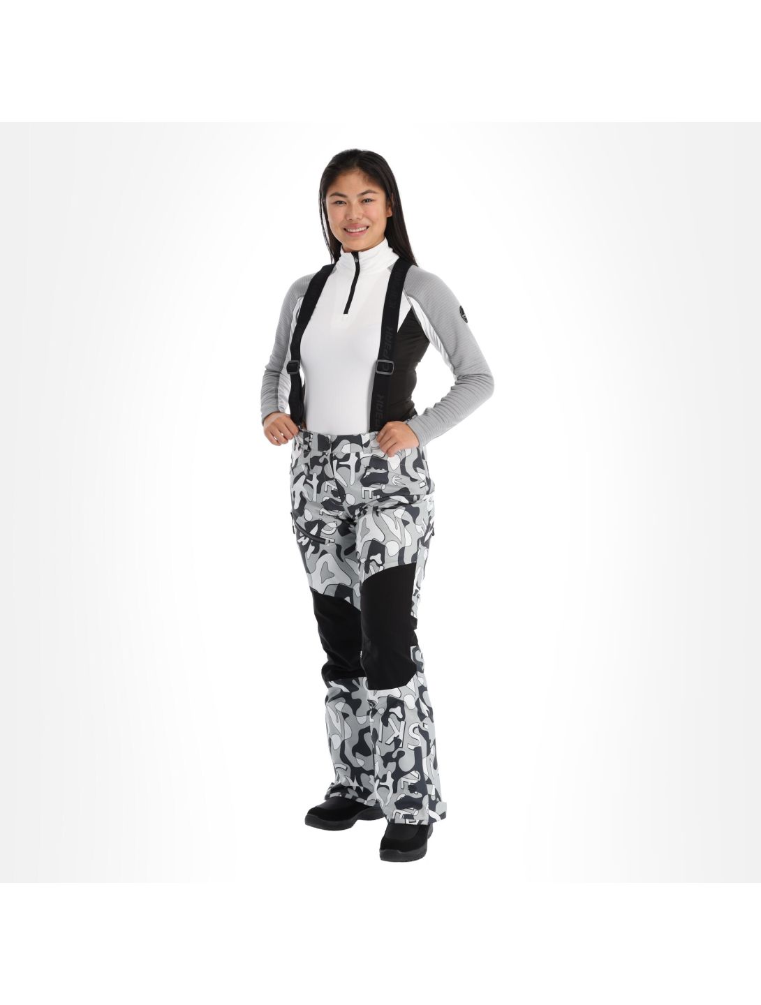 Icepeak, Elmshorn pantalones de esquí mujeres granite gris 