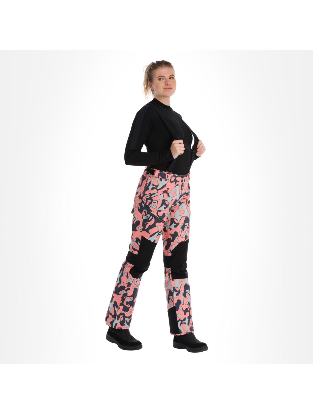 Icepeak, Elmshorn pantalones de esquí mujeres rosa 