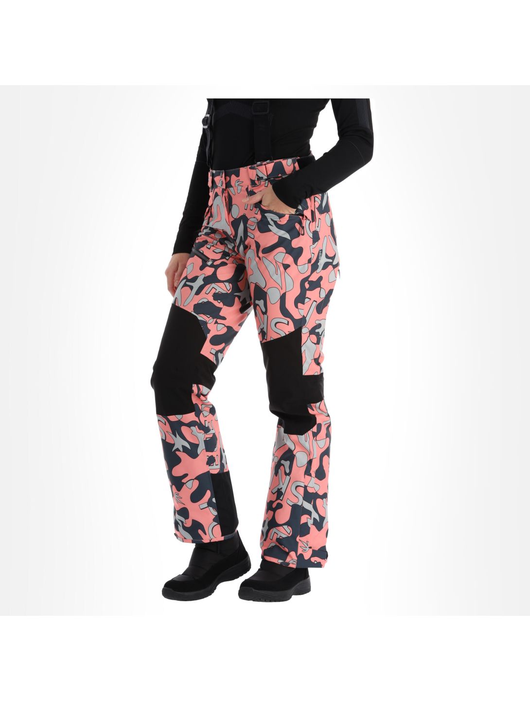 Icepeak, Elmshorn pantalones de esquí mujeres rosa 