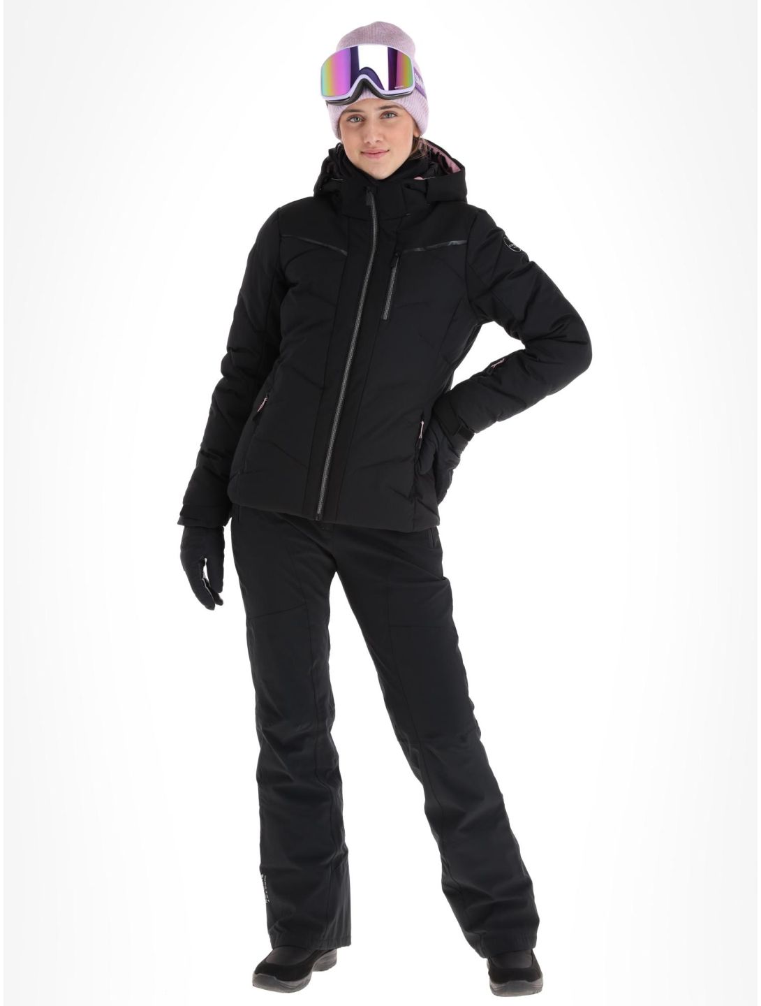 Icepeak, Elsa chaqueta de esquí mujeres Black negro 