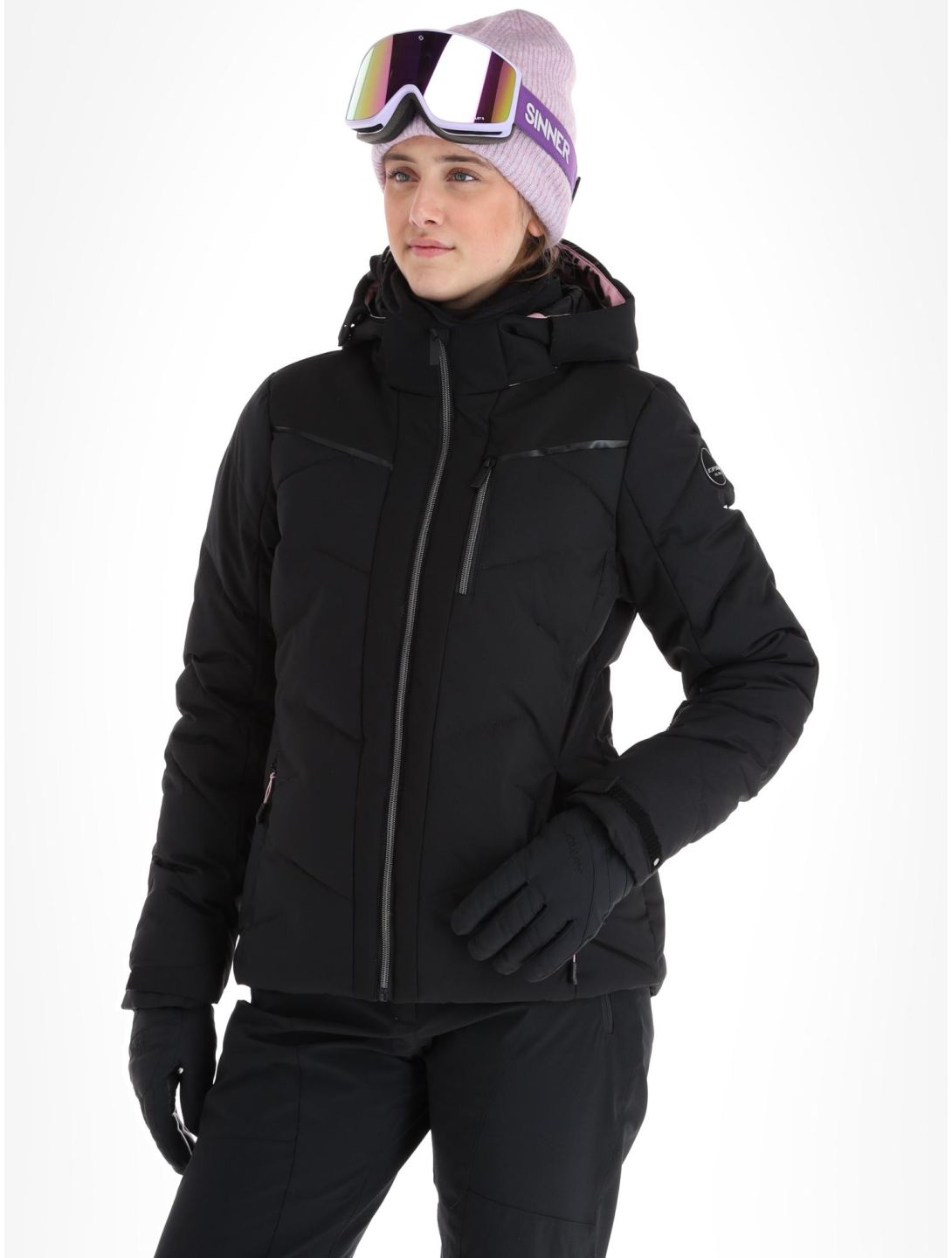 Icepeak, Elsa chaqueta de esquí mujeres Black negro 