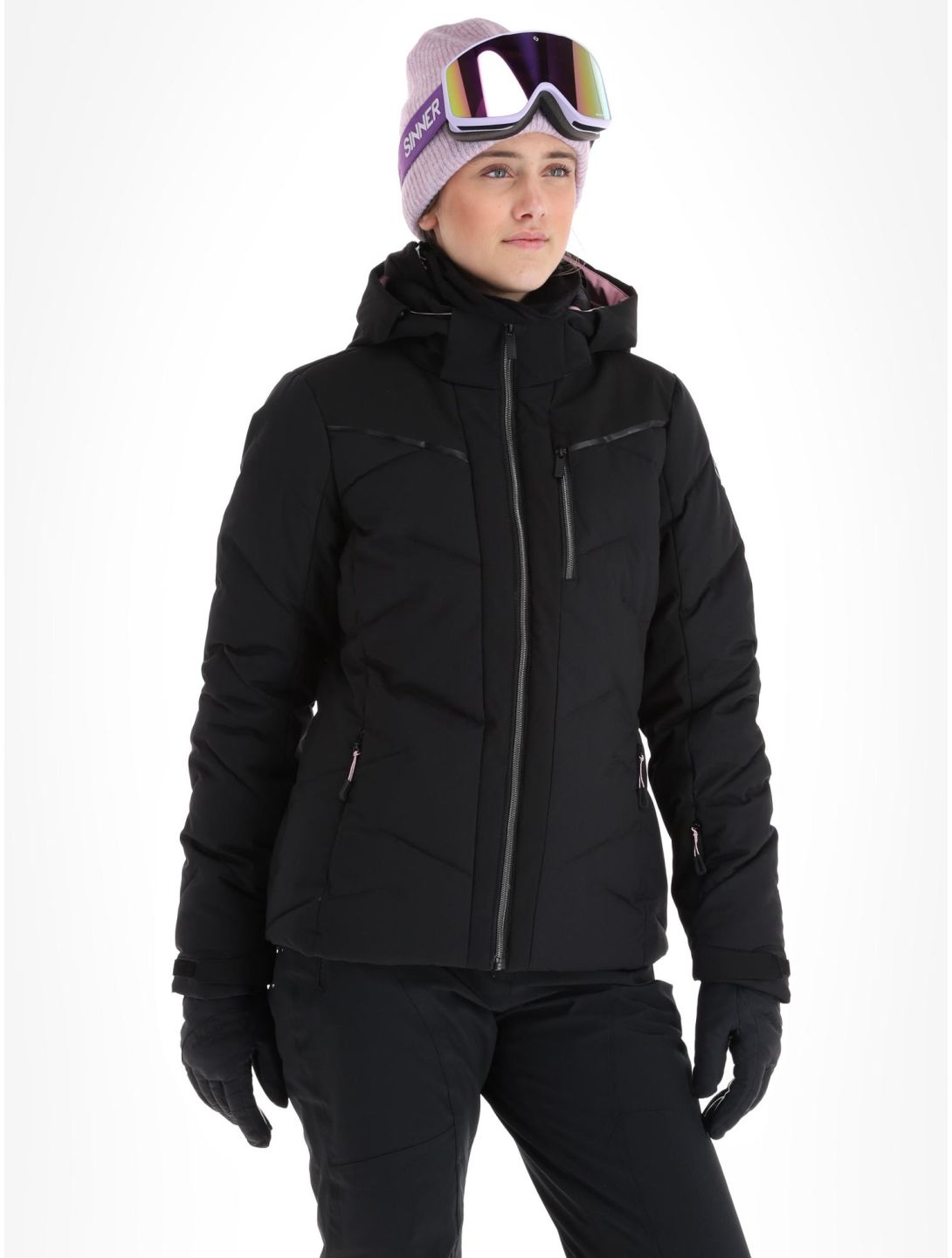 Icepeak, Elsa chaqueta de esquí mujeres Black negro 