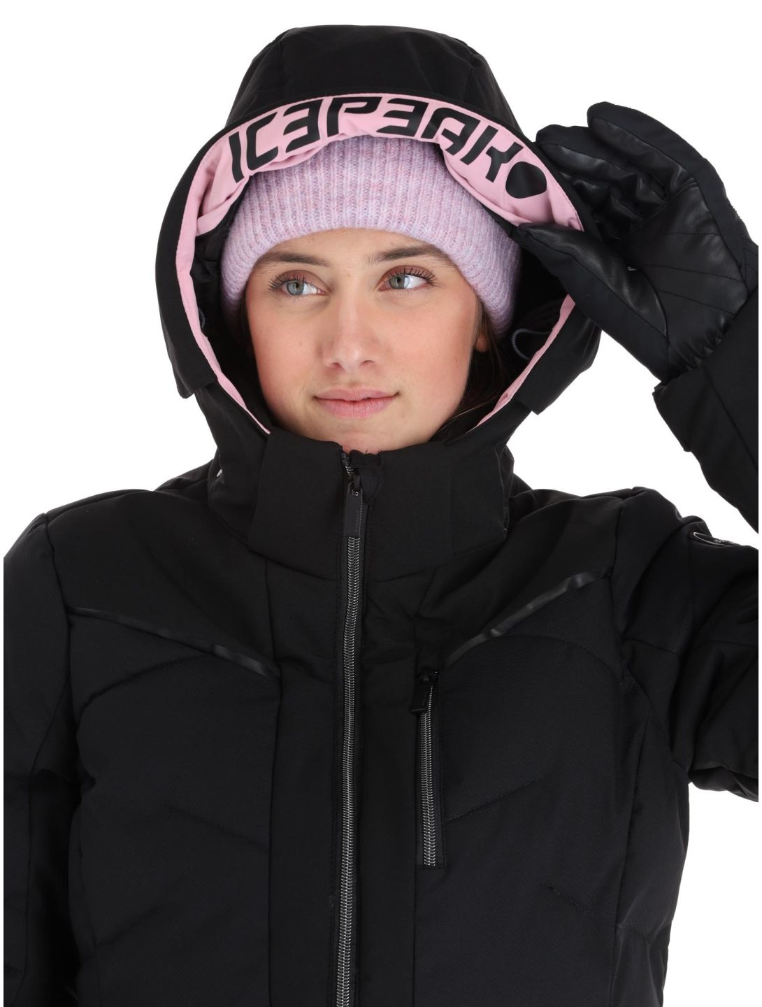 Icepeak, Elsa chaqueta de esquí mujeres Black negro 