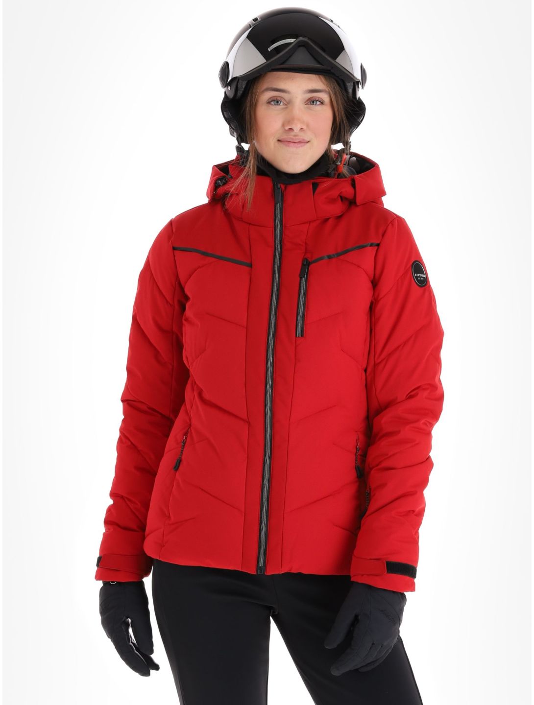 Icepeak, Elsa chaqueta de esquí mujeres Burgundy borgoña 