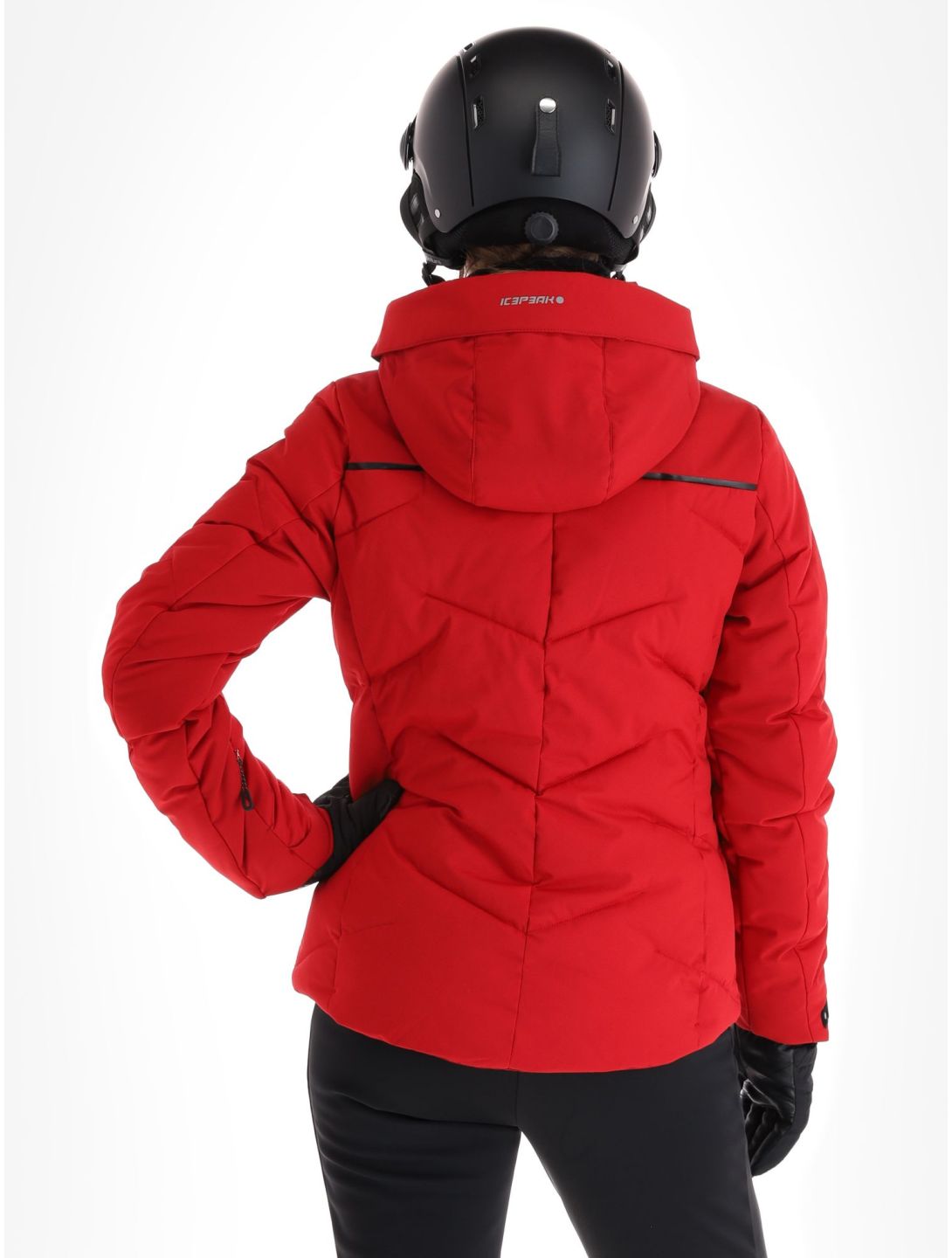 Icepeak, Elsa chaqueta de esquí mujeres Burgundy borgoña 