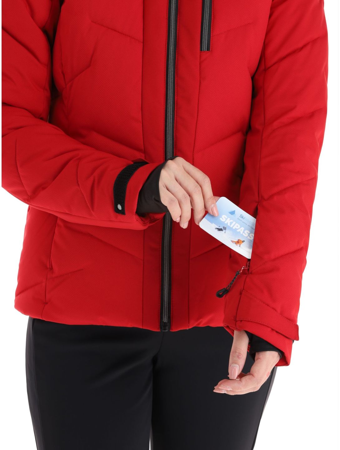 Icepeak, Elsa chaqueta de esquí mujeres Burgundy borgoña 