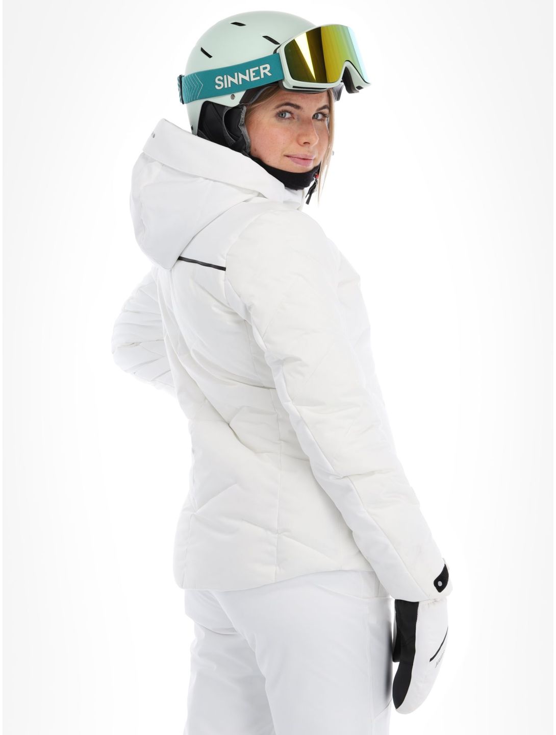 Icepeak, Elsa chaqueta de esquí mujeres Optic White blanco 