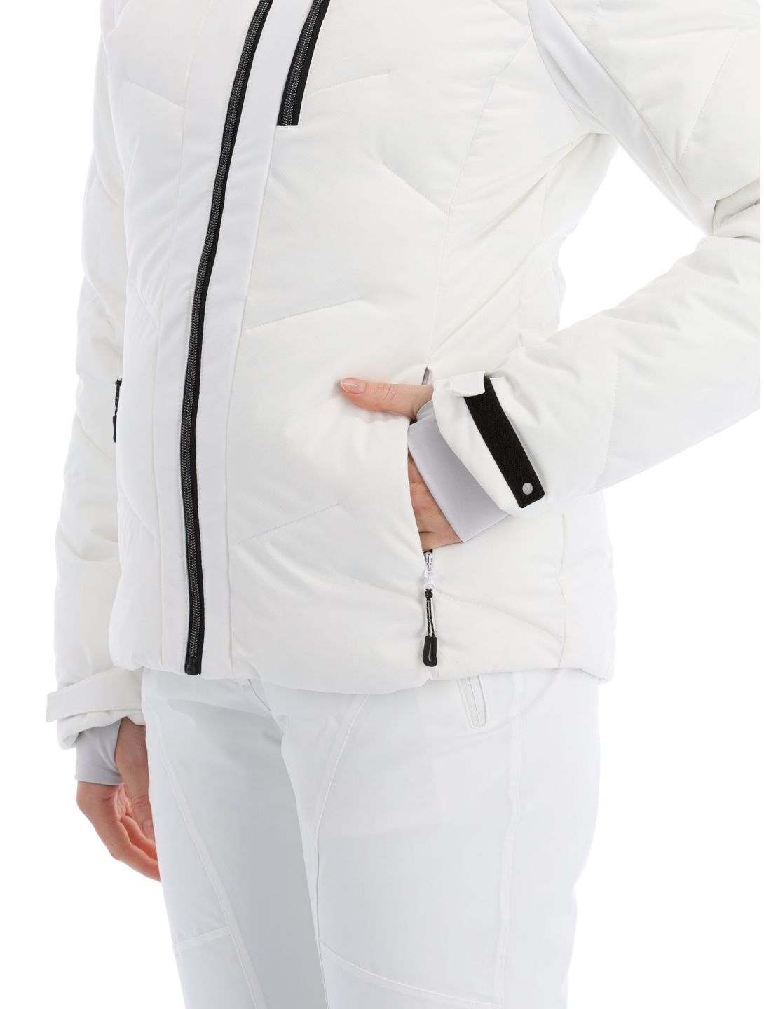 Icepeak, Elsa chaqueta de esquí mujeres Optic White blanco 