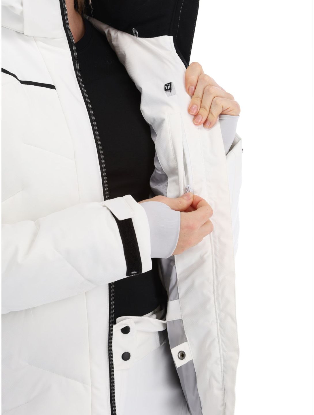 Icepeak, Elsa chaqueta de esquí mujeres Optic White blanco 