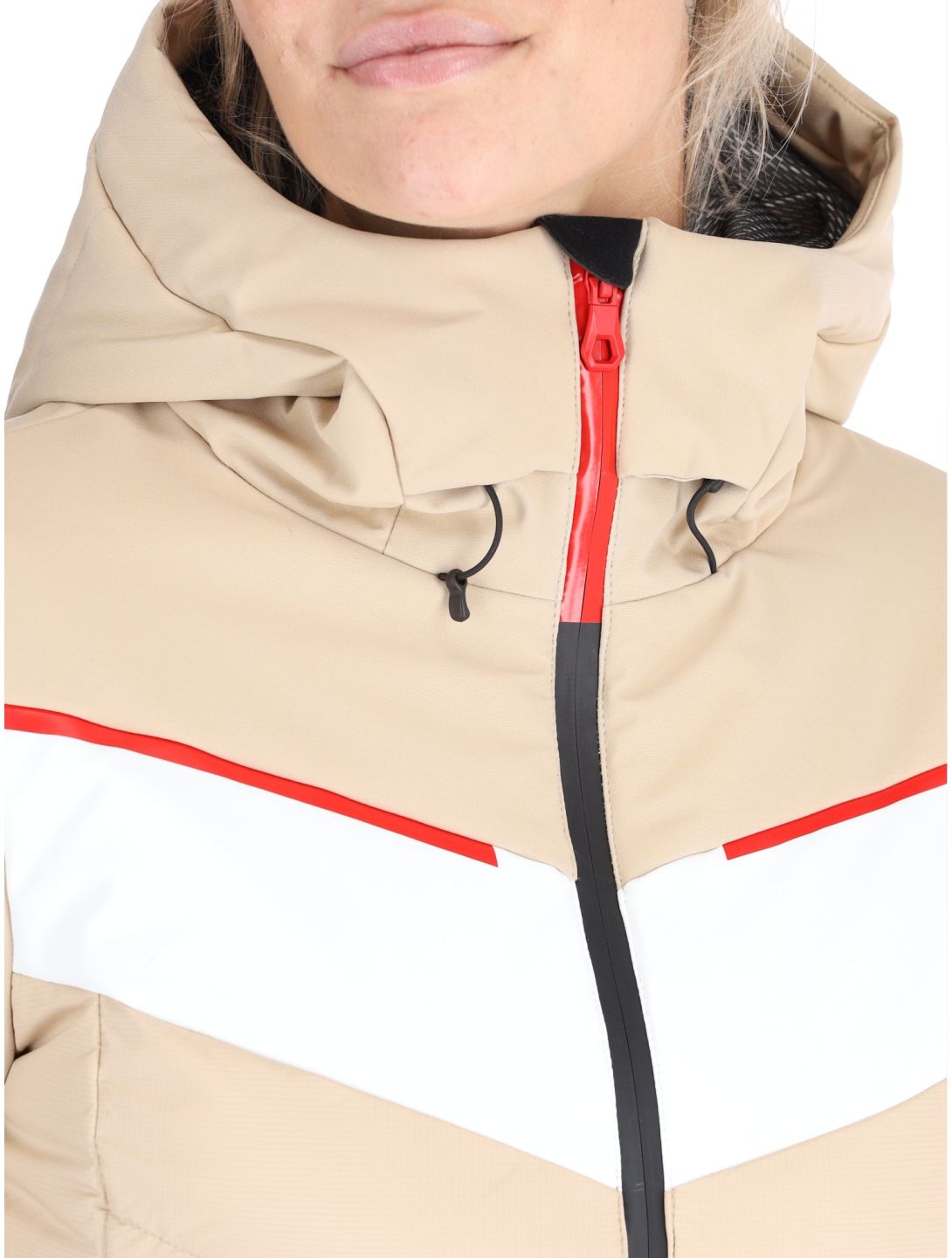 Icepeak, Elsah chaqueta de esquí mujeres Beige beige 