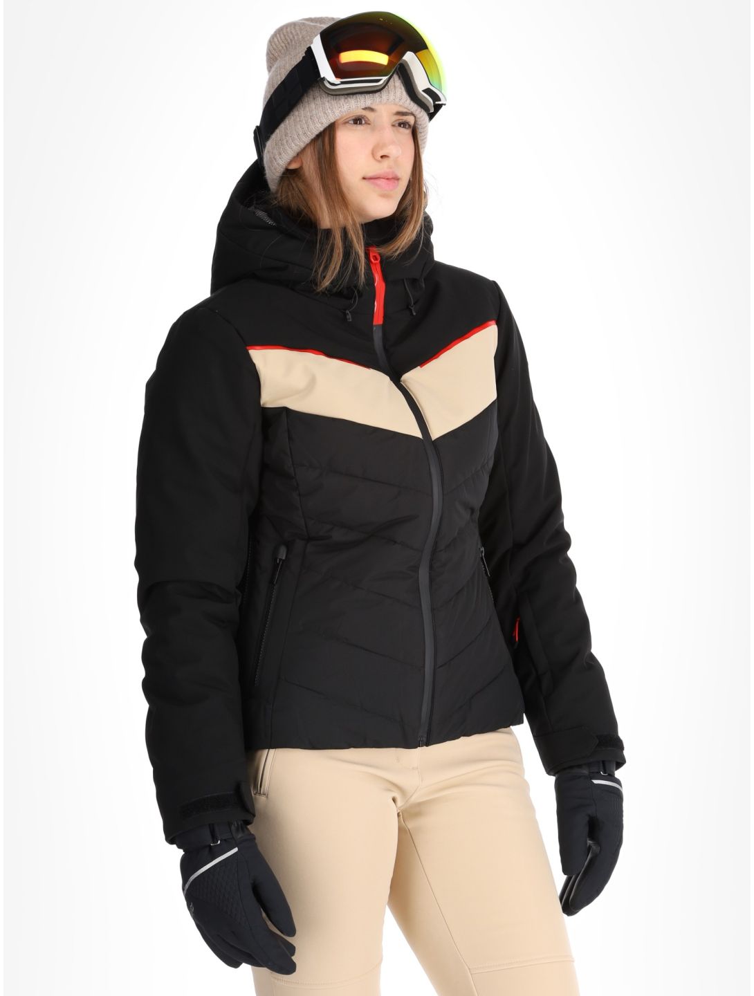 Icepeak, Elsah chaqueta de esquí mujeres Black negro 