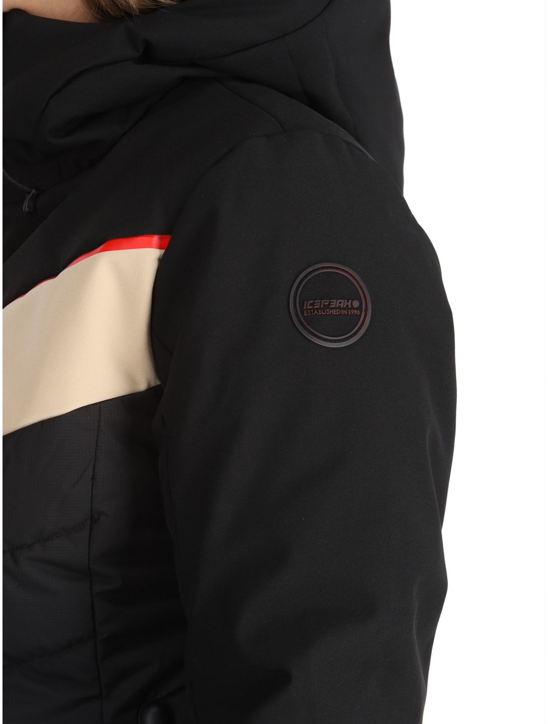 Icepeak, Elsah chaqueta de esquí mujeres Black negro 