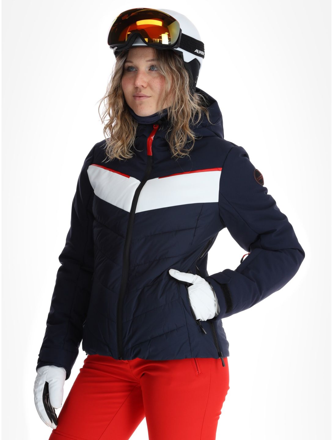 Icepeak, Elsah chaqueta de esquí mujeres Dark Blue azul 