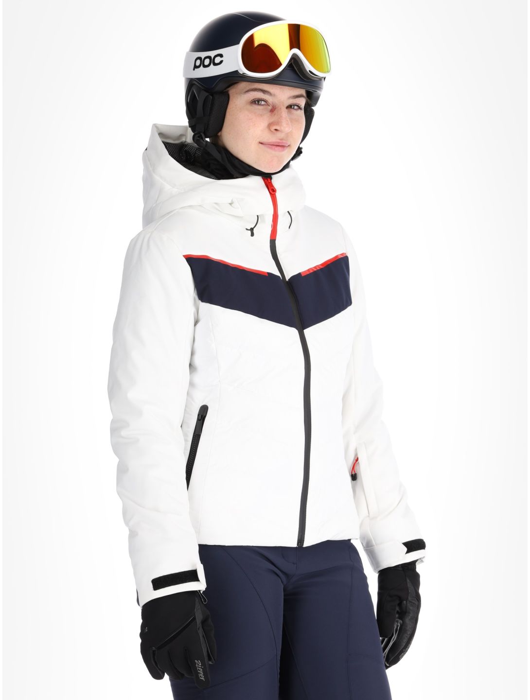 Icepeak, Elsah chaqueta de esquí mujeres Optic White blanco 