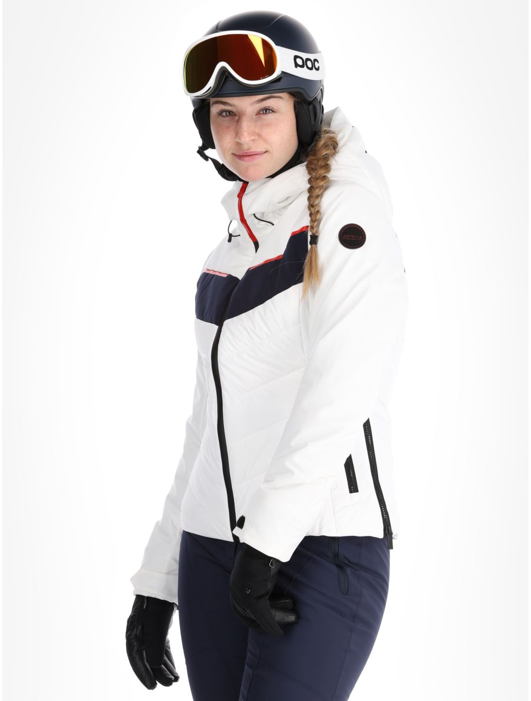 Icepeak, Elsah chaqueta de esquí mujeres Optic White blanco 