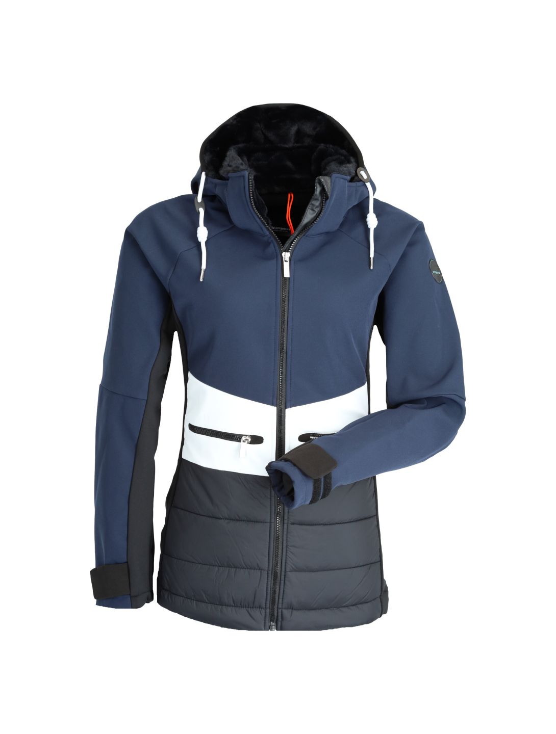 Icepeak, Ely chaqueta de esquí softshell mujeres dark azul