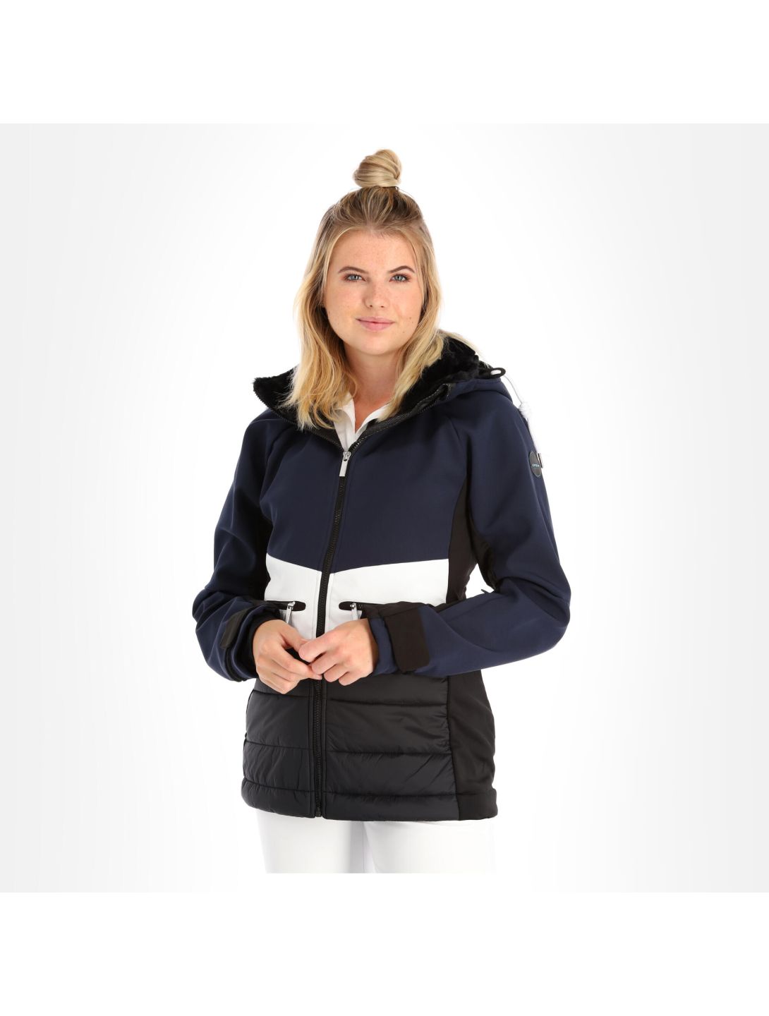 Icepeak, Ely chaqueta de esquí softshell mujeres dark azul