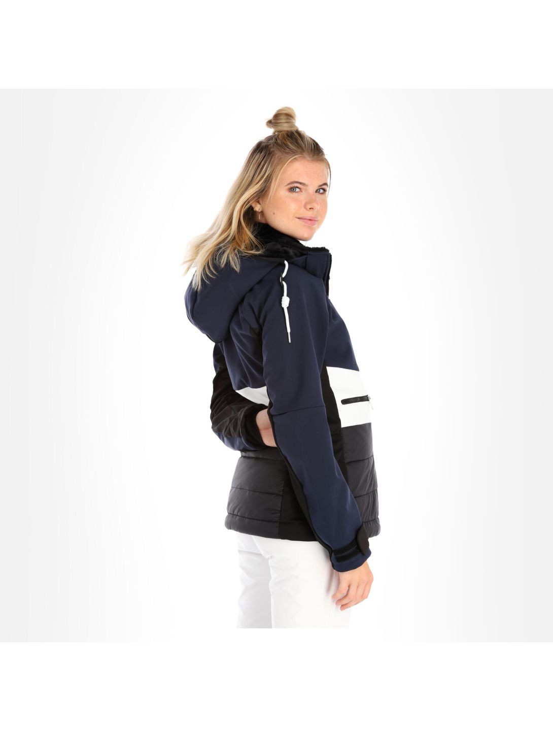 Icepeak, Ely chaqueta de esquí softshell mujeres dark azul