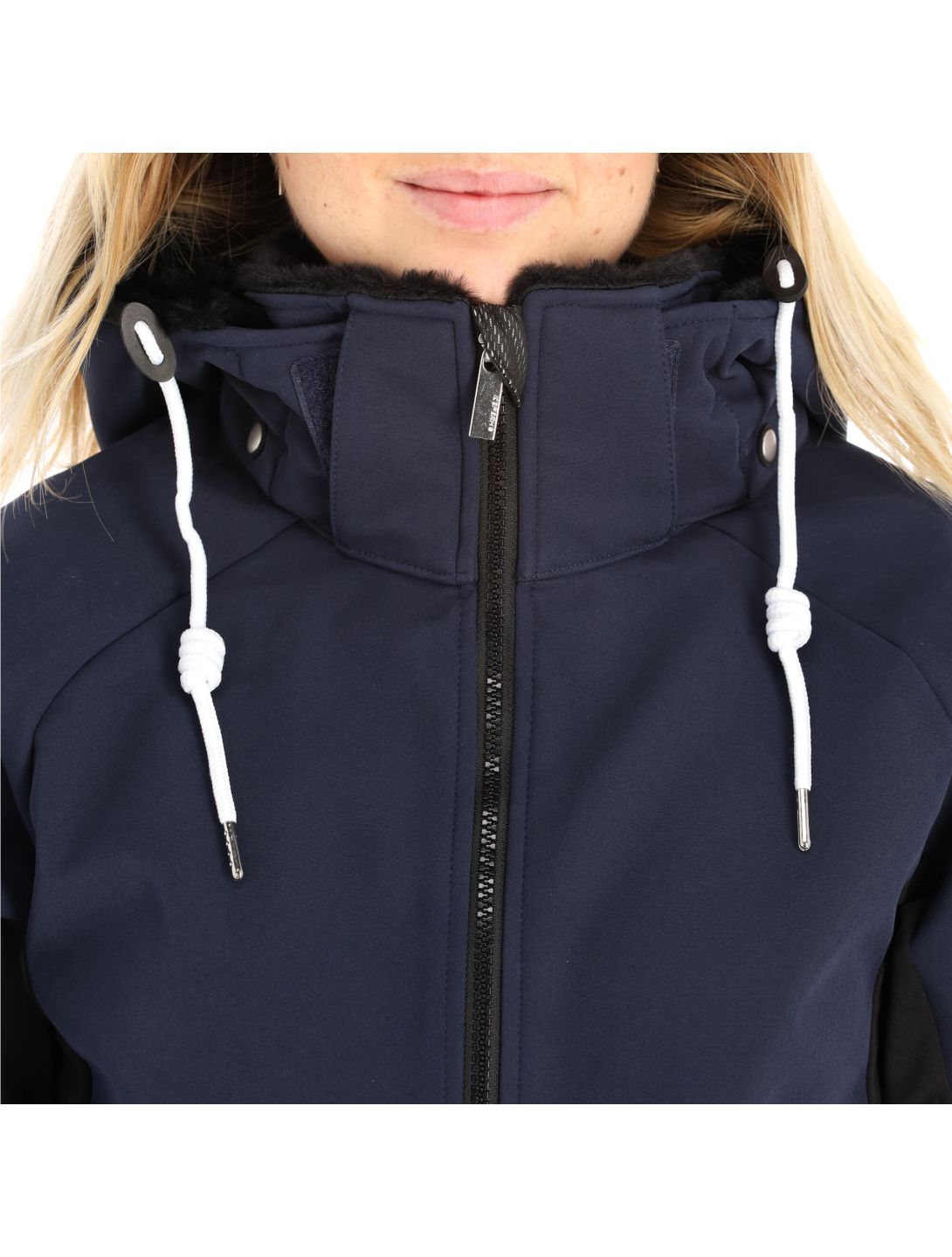 Icepeak, Ely chaqueta de esquí softshell mujeres dark azul