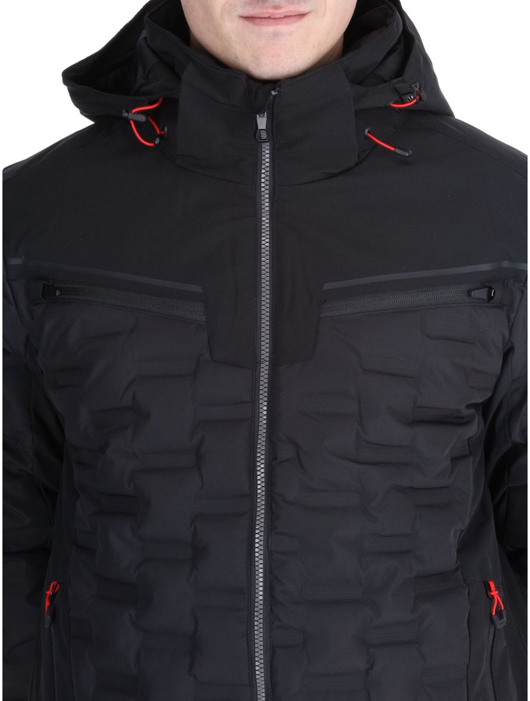 Icepeak, Emmet chaqueta de esquí hombres Black negro 