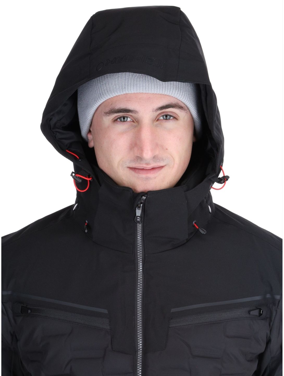 Icepeak, Emmet chaqueta de esquí hombres Black negro 