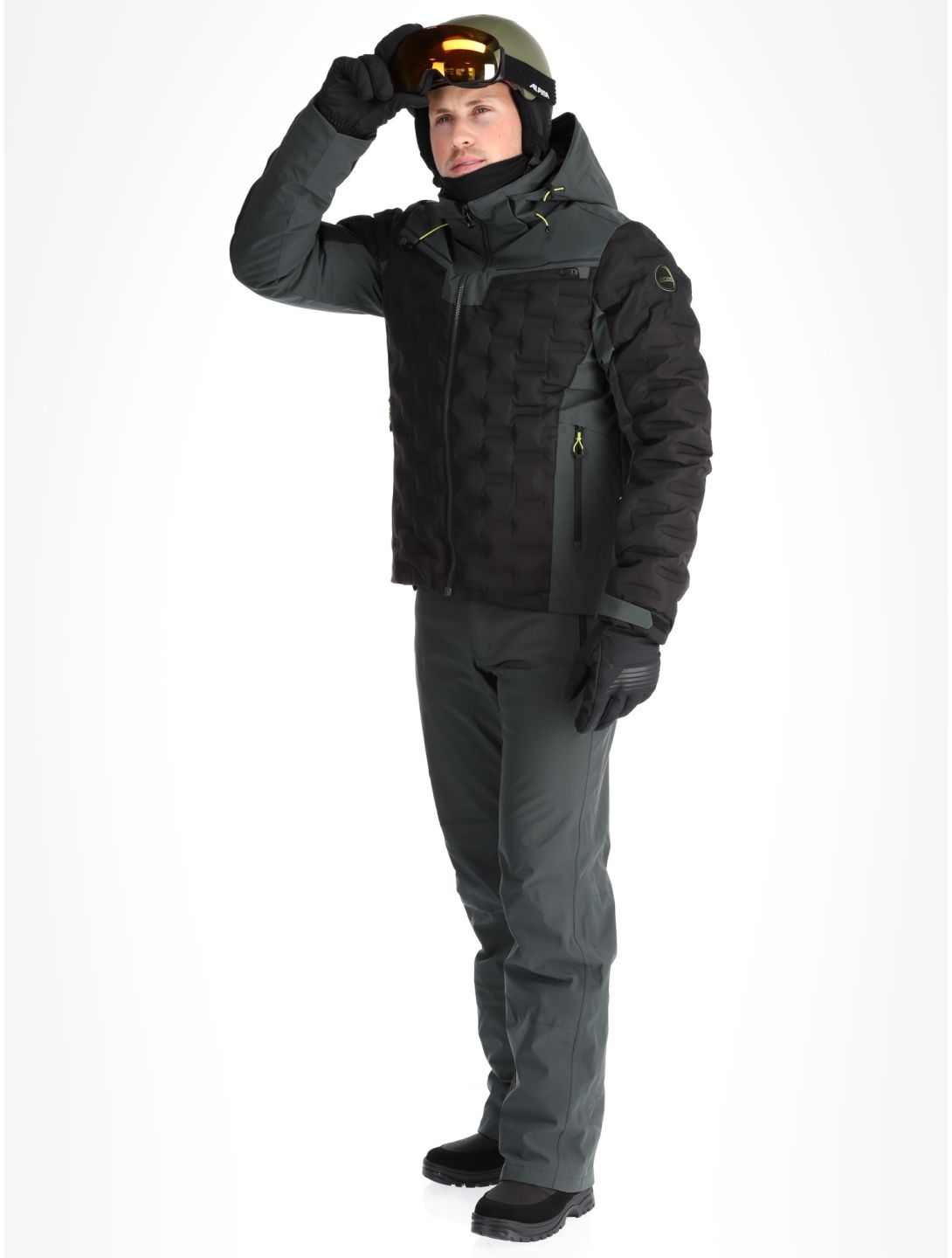 Icepeak, Emmet chaqueta de esquí hombres Dark Olive verde 