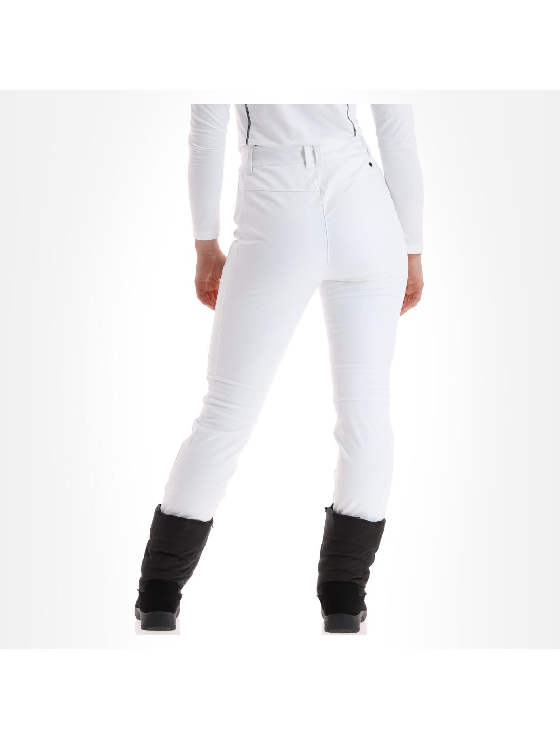 Icepeak, Enigma pantalones de esquí softshell mujeres optic blanco 