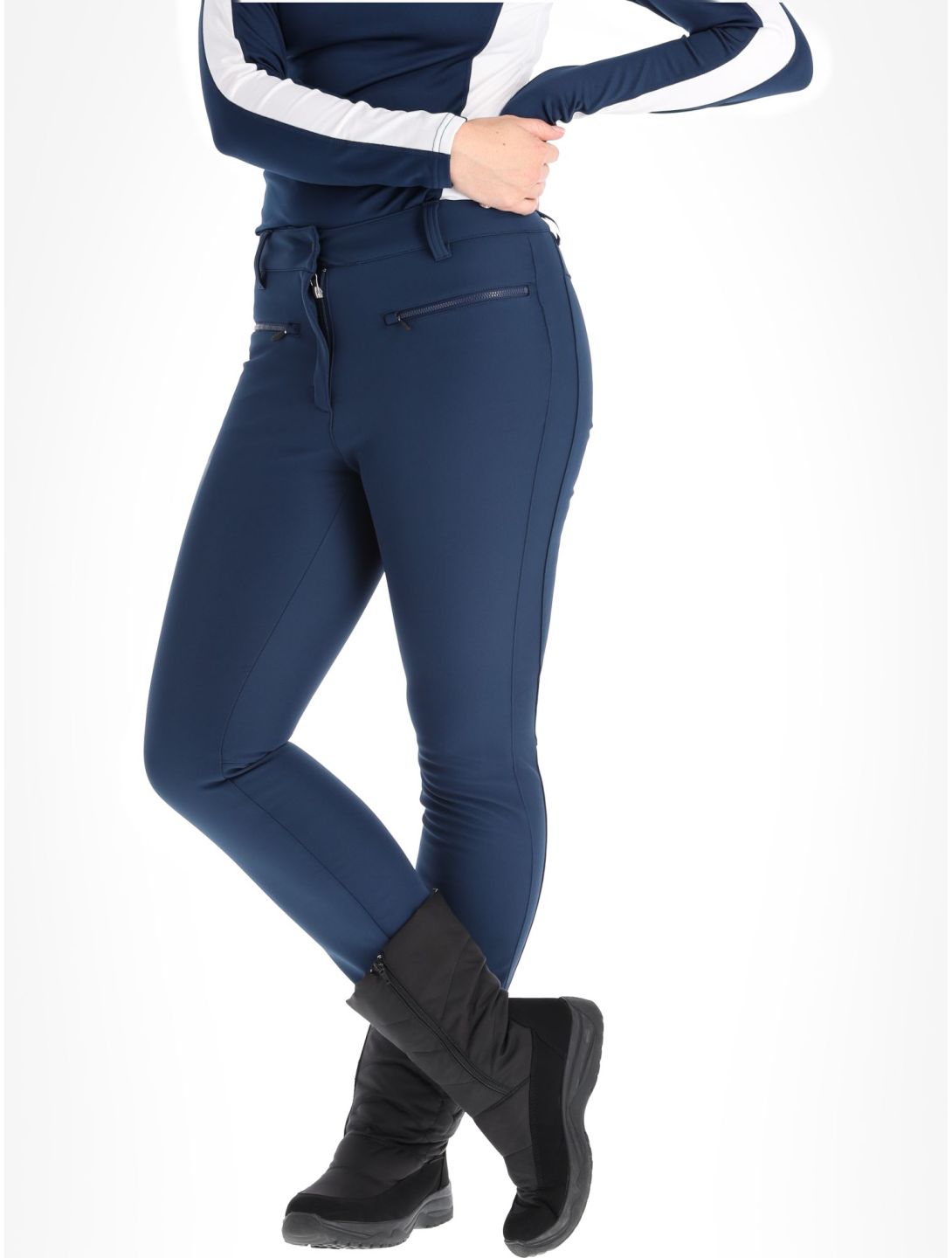 Icepeak, Enigma legging mujeres Dark Blue azul 