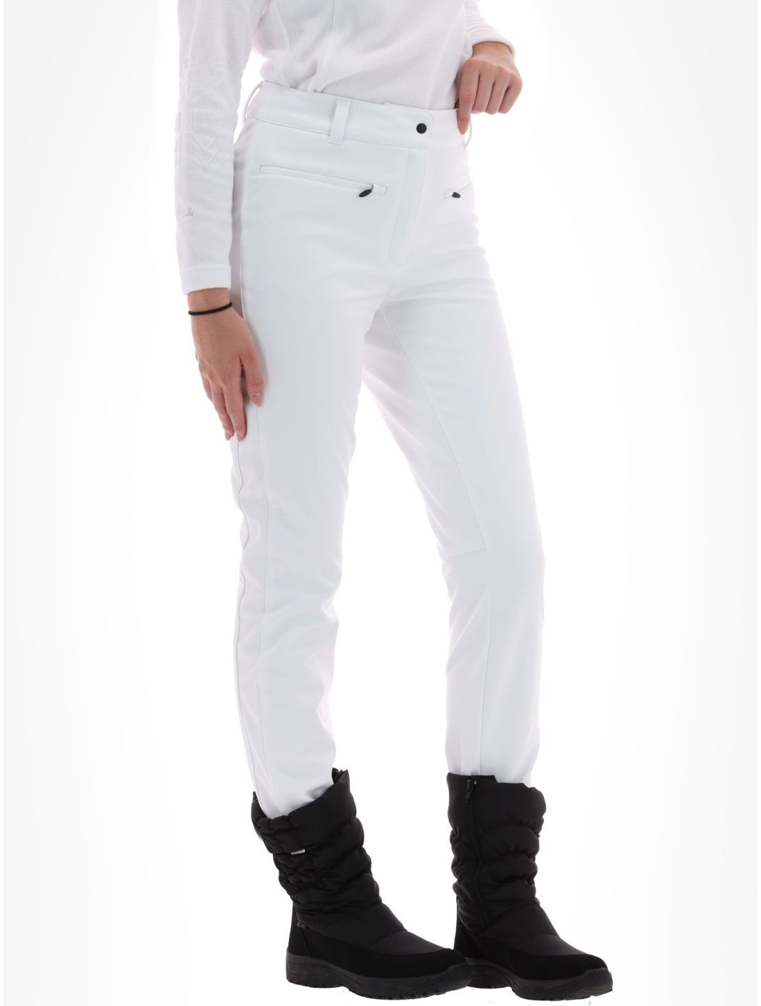 Icepeak, Enigma legging mujeres Optic White blanco 