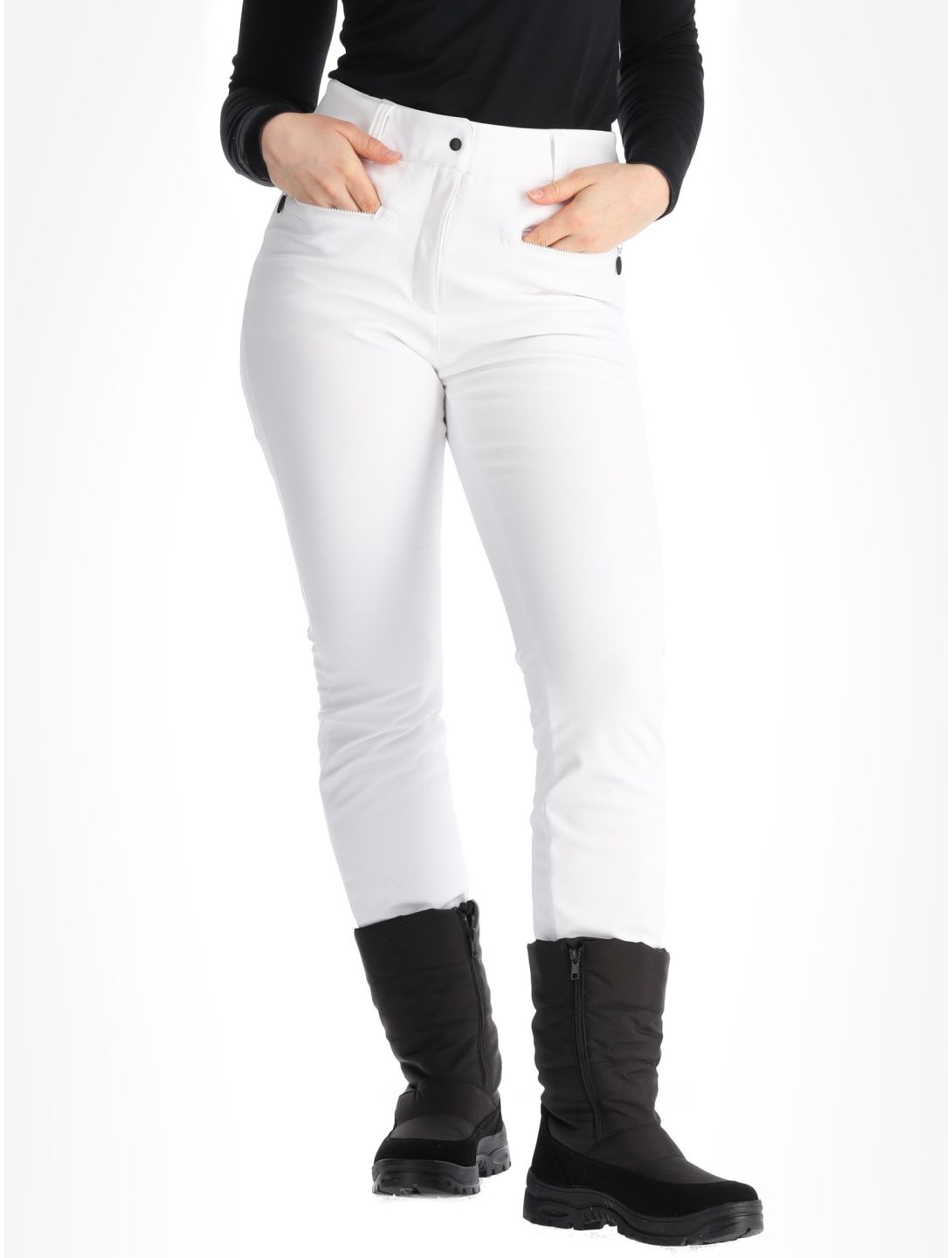 Icepeak, Enigma legging mujeres Optic White blanco 