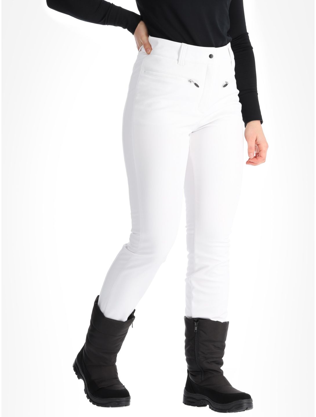 Icepeak, Enigma legging mujeres Optic White blanco 