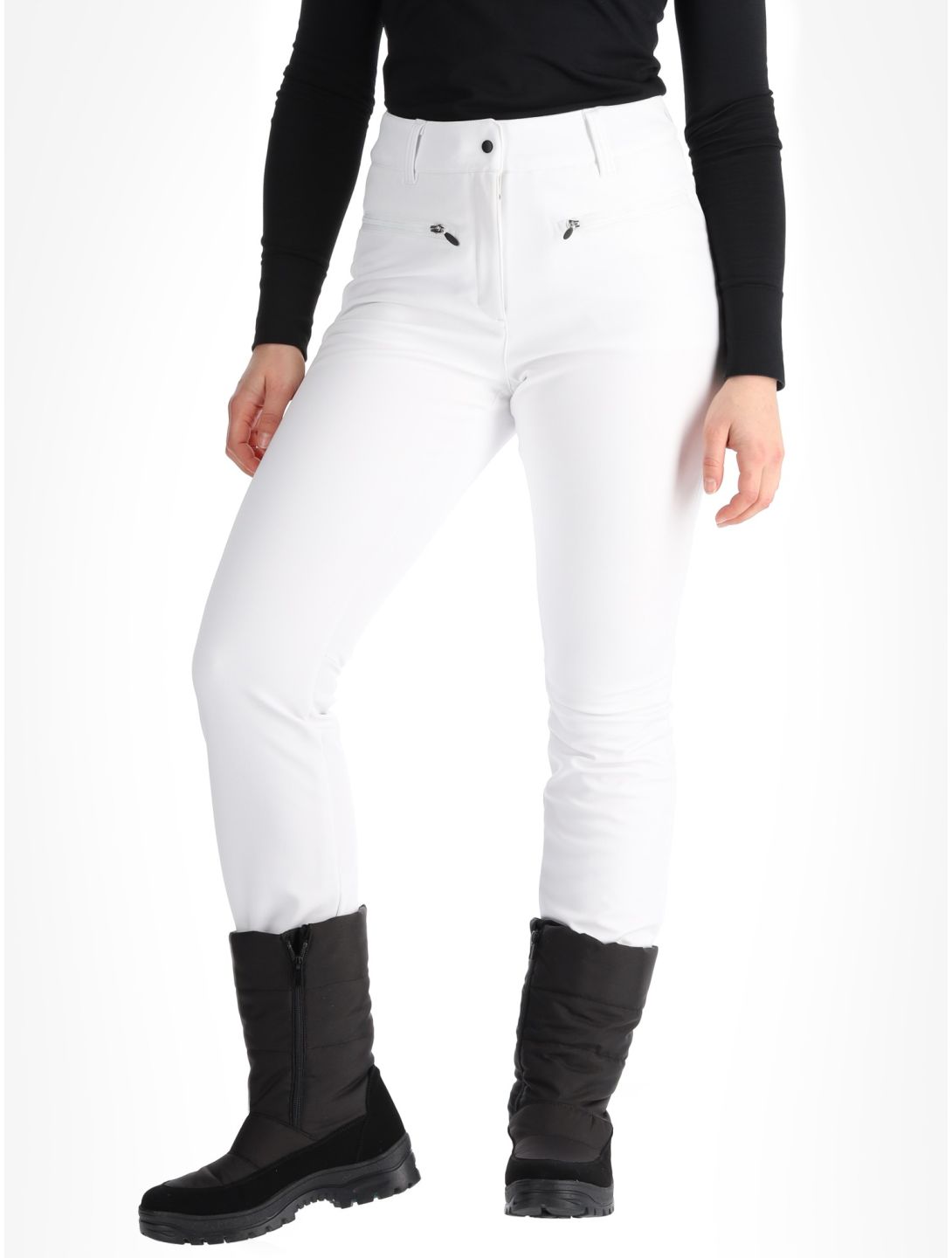 Icepeak, Enigma legging mujeres Optic White blanco 