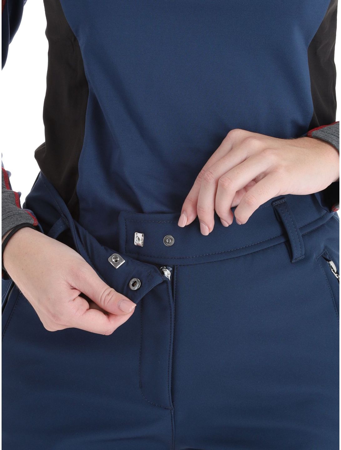 Icepeak, Entiat pantalones de esquí softshell mujeres Dark Blue azul 