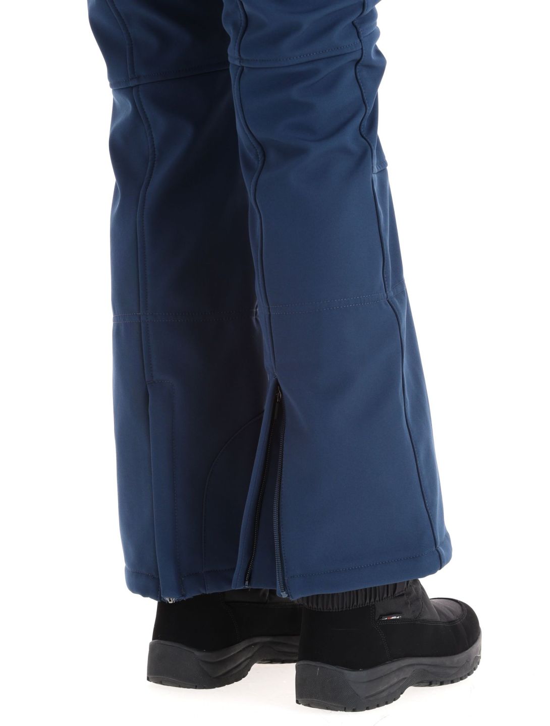 Icepeak, Entiat pantalones de esquí softshell mujeres Dark Blue azul 