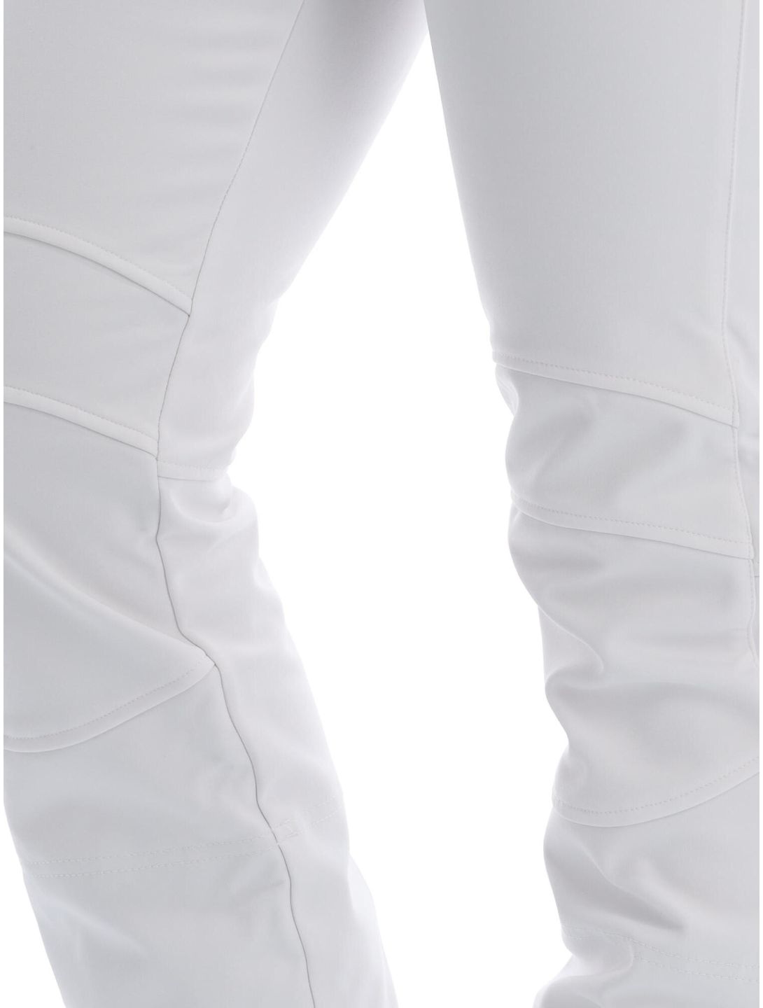 Icepeak, Entiat pantalones de esquí softshell mujeres Optic White blanco 