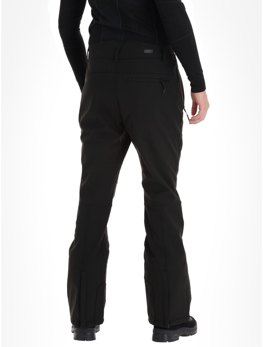 Icepeak, Erding pantalones de esquí softshell hombres Black Zilver 