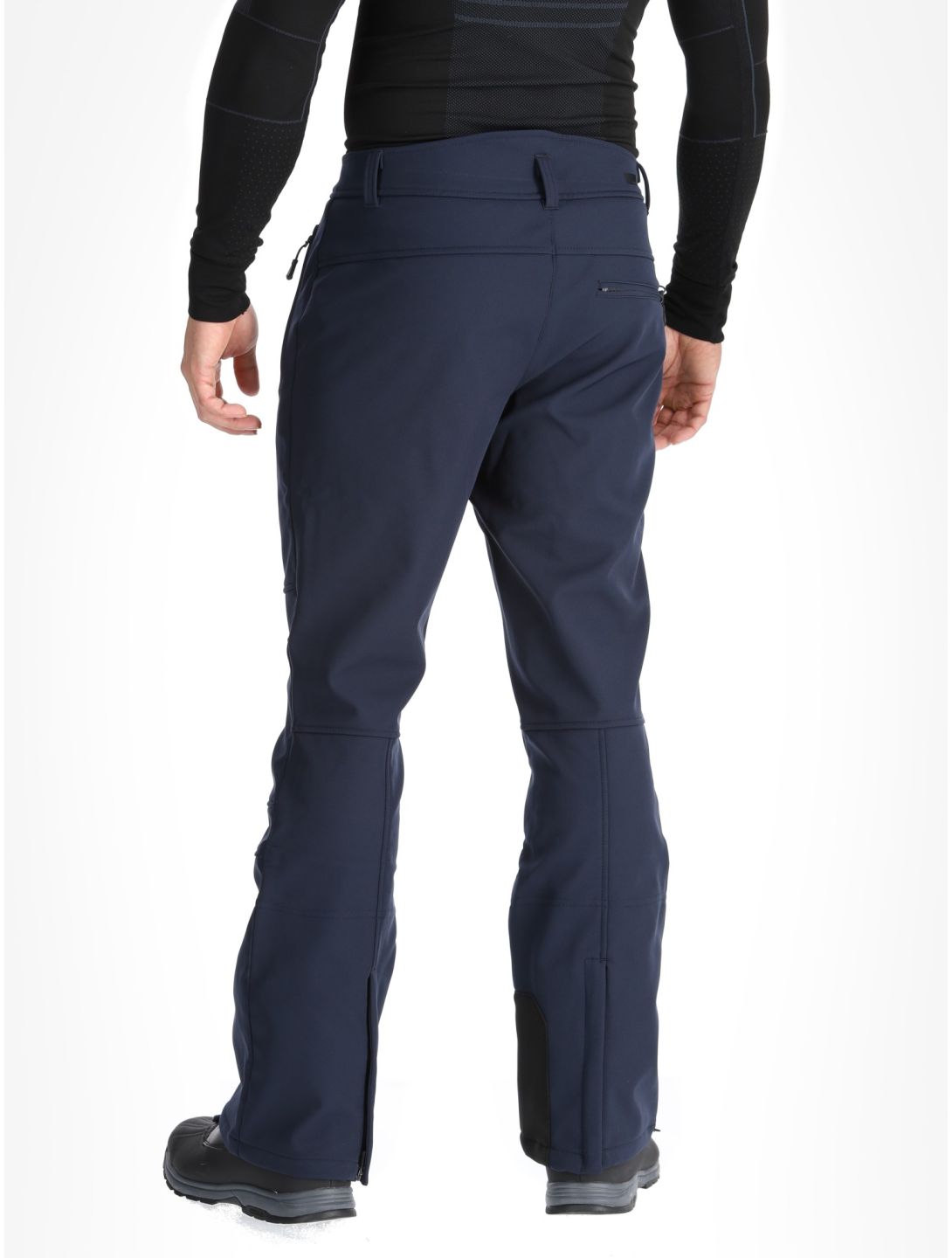 Icepeak, Erding pantalones de esquí softshell hombres Dark Blue azul 