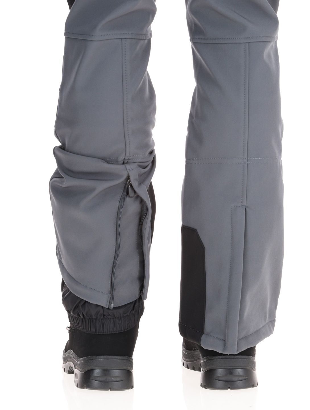 Icepeak, Erding pantalones de esquí softshell hombres Granite gris 