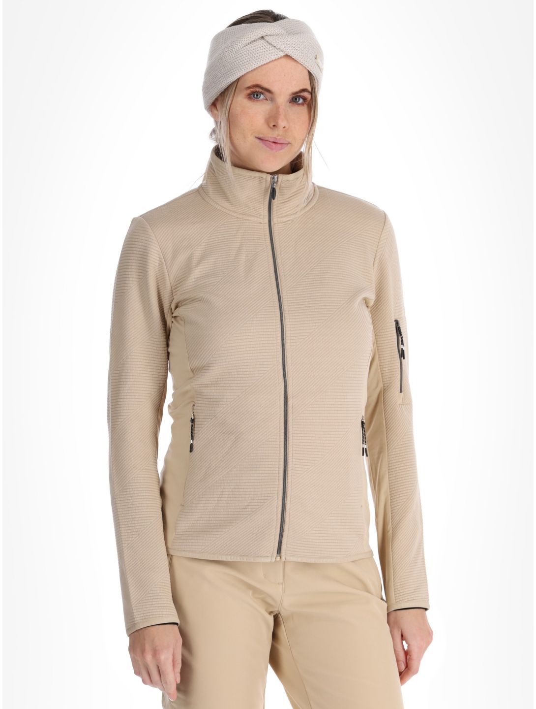 Icepeak, Ettenheim chaleco mujeres Beige beige 