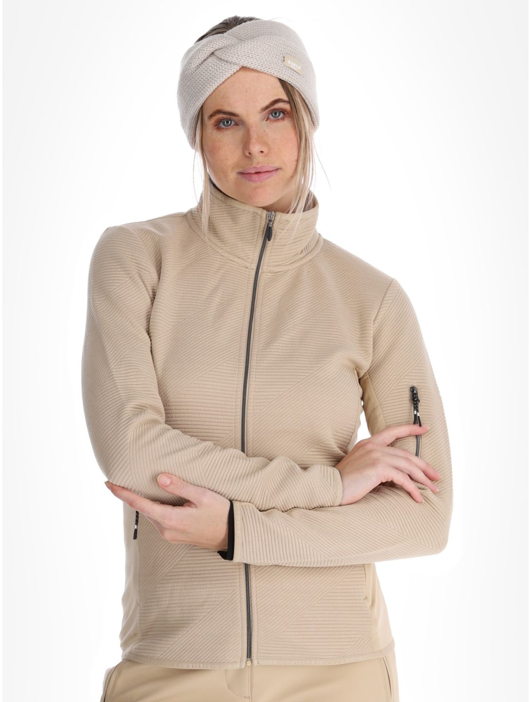 Icepeak, Ettenheim chaleco mujeres Beige beige 