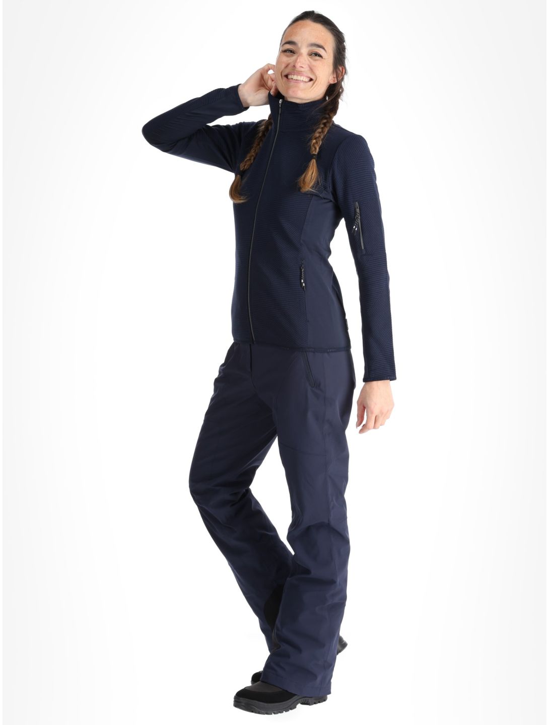 Icepeak, Ettenheim chaleco mujeres Dark Blue azul 