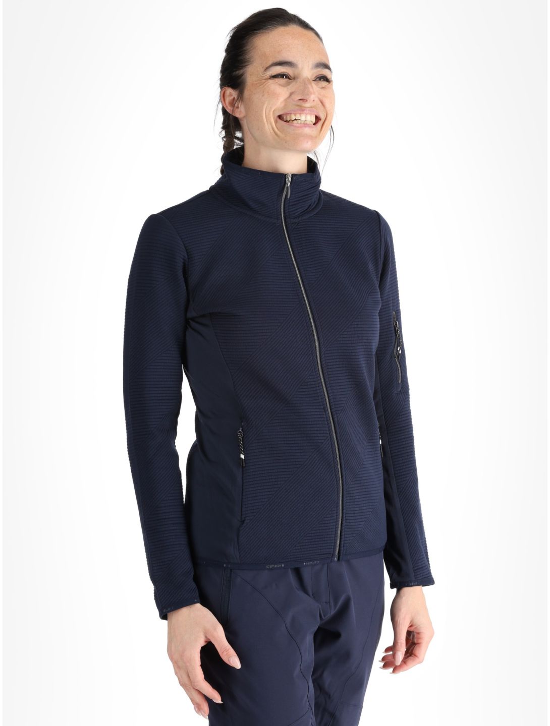 Icepeak, Ettenheim chaleco mujeres Dark Blue azul 